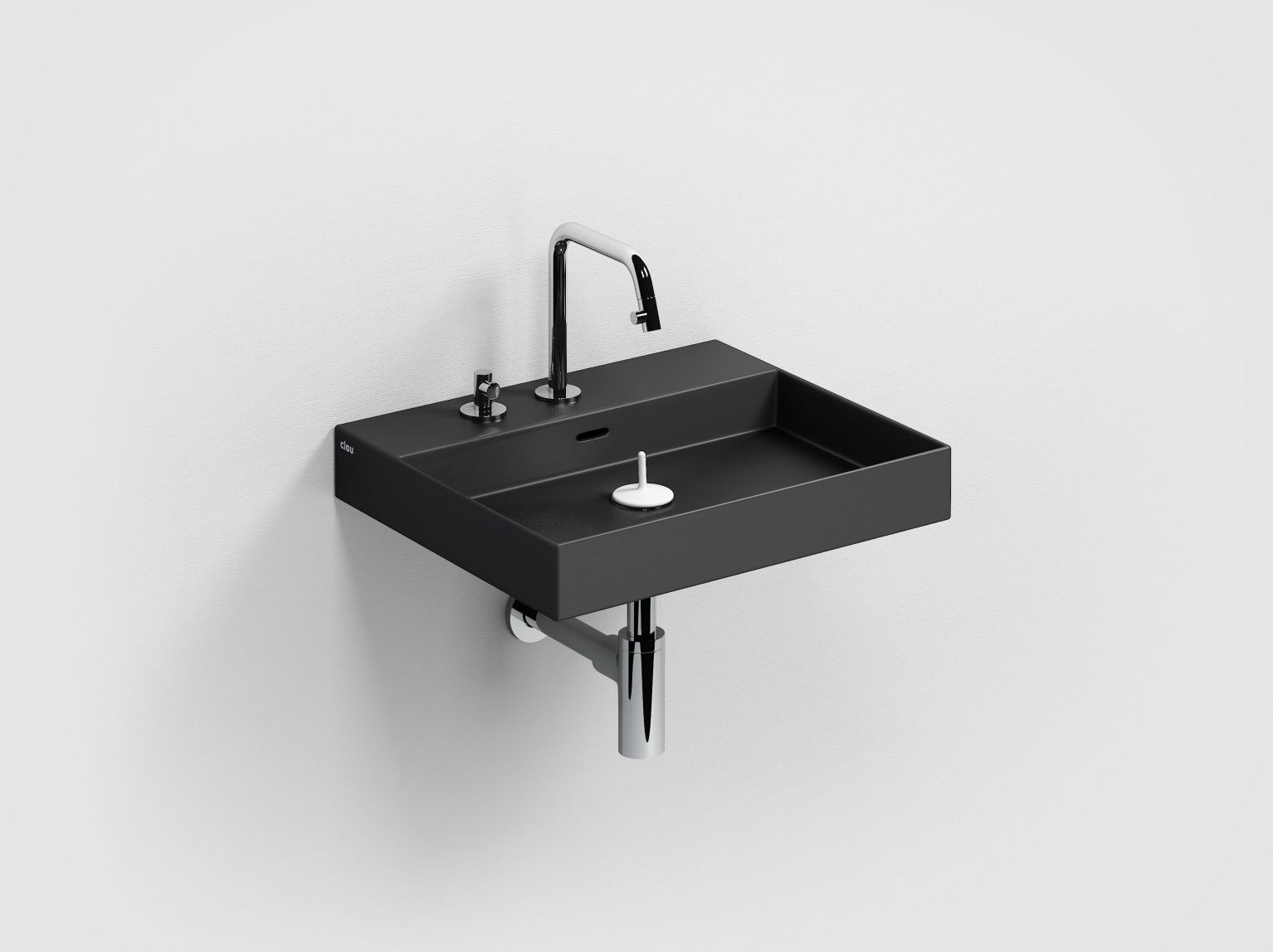 wastafel-wand-opzetwastafel-mat-zwart-keramiek-toilet-badkamer-luxe-sanitair-NewWashMe-clou-CL0230430-wasbak-kraangaten-zonder-afvoer-plug-dunne-rand-Sp-shadow