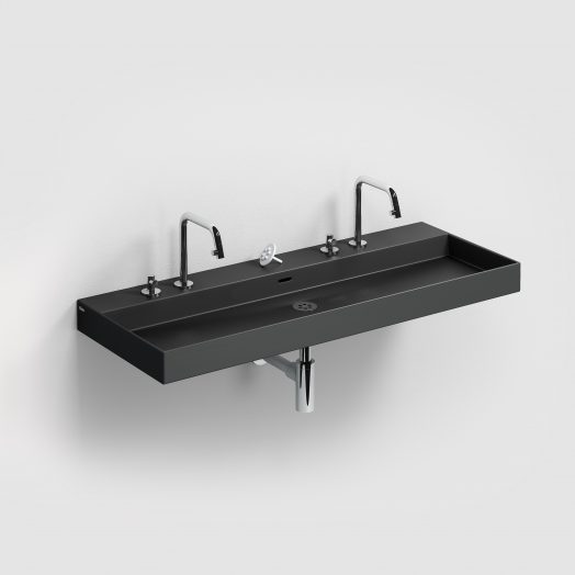 wastafel-wand-opzetwastafel-mat-zwart-keramiek-toilet-badkamer-luxe-sanitair-NewWashMe-clou-CL0230438-wasbak-kraangaten-zonder-afvoer-plug-dunne-rand-Sp-shadow