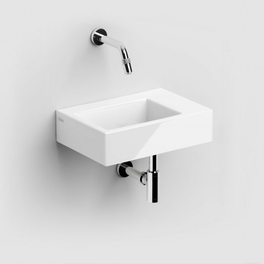 fontein-wastafel-wit-toilet-badkamer-luxe-sanitair-Flush-2-clou-CL0303021-keramiek-voorbewerkt-kraangat-36cm-wandkraan