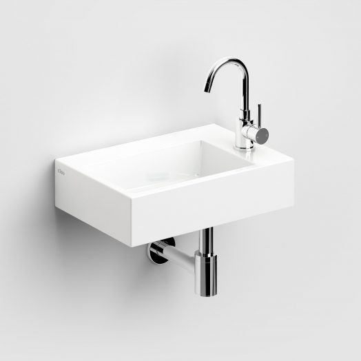 fontein-wastafel-wit-toilet-badkamer-luxe-sanitair-Flush-2-plus-clou-CL0303220-keramiek-kraangat-42,5cm