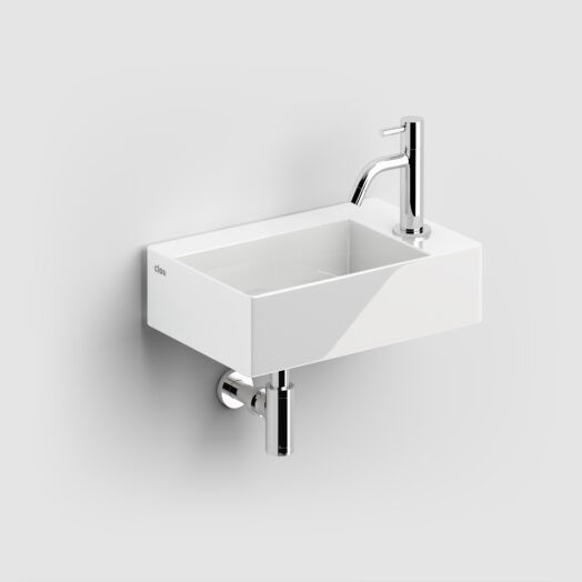 fontein-wastafel-wit-keramiek-toilet-badkamer-luxe-sanitair-NewFlush-2-rechts-clou-CL030342001-wasbakje-wand-opzetwastafel-7mm-wanddikte-afvoer-plug-kraangat