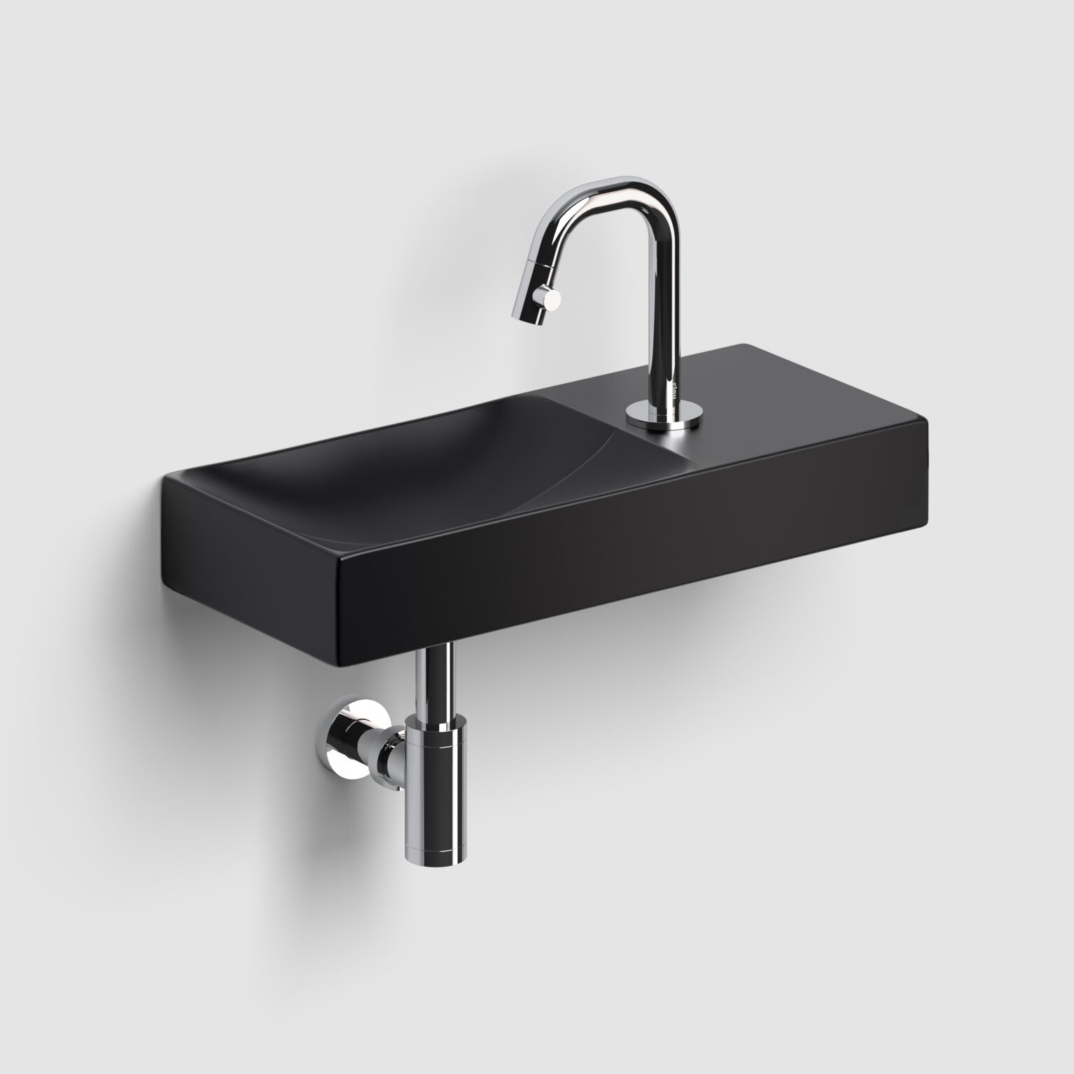 vale-45-cm-glanzend-zwart-rechts-met-kraangat-badkamer-luxe-sanitair-Hammock-clou-CL033016201R-kaldur-kraan-sifon-minisuk