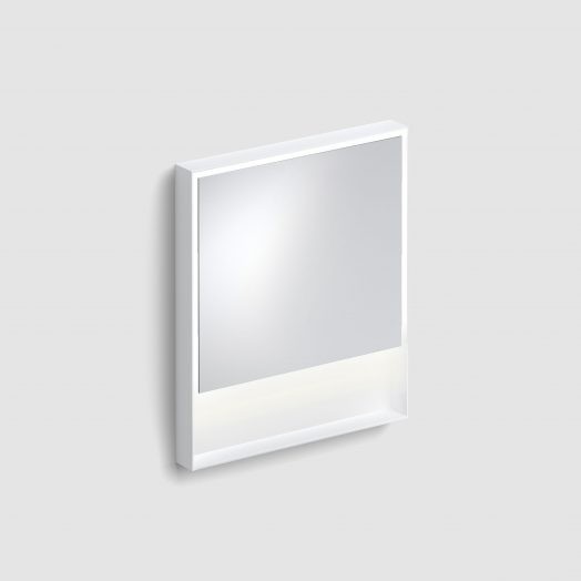 Spiegel-LED-verlichting-met-ophangsysteem-planchet-rechthoekig-70cm-80cm-wit-toilet-badkamer-luxe-sanitair-Flat-clou-CL080807020