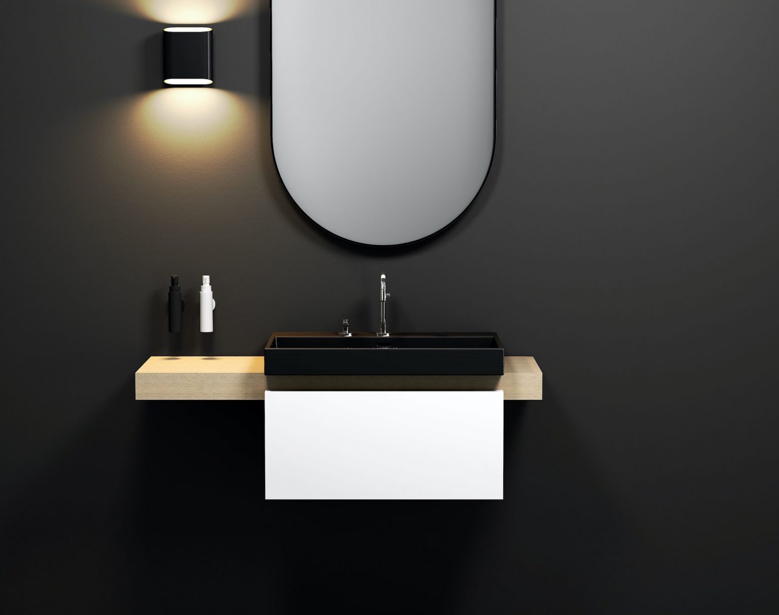 zeep-dispenser-wand-accessoires-mat-wit-toilet-badkamer-luxe-sanitair-Sjokker-clou-SJ092604520-zeep-pomp-100cc-washme-wastafel