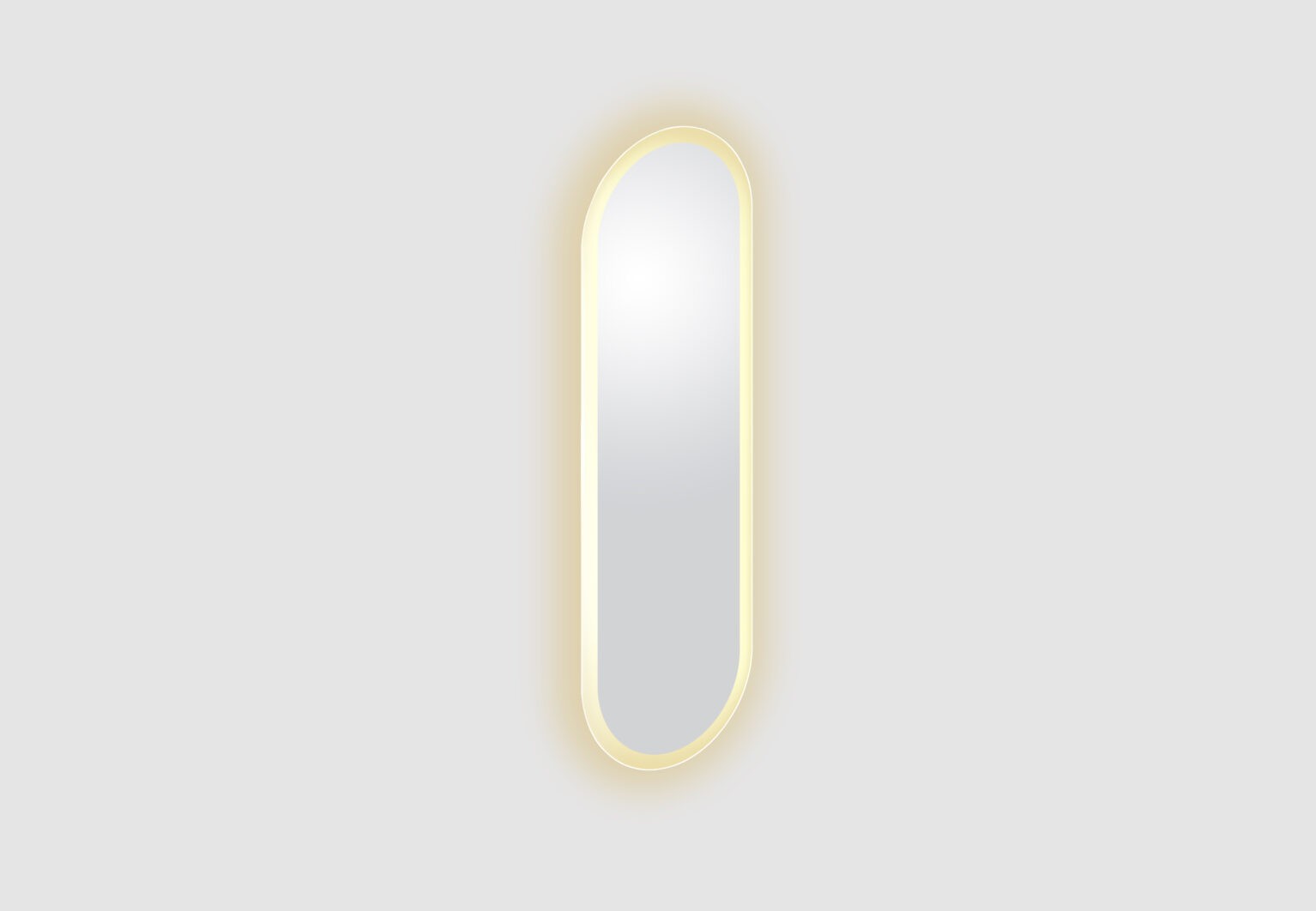 Spiegel-LED-verlichting-satijn-rand-met-ophangsysteem-ovaal-wit-toilet-badkamer-luxe-sanitair-Flat-clou-CL081102804