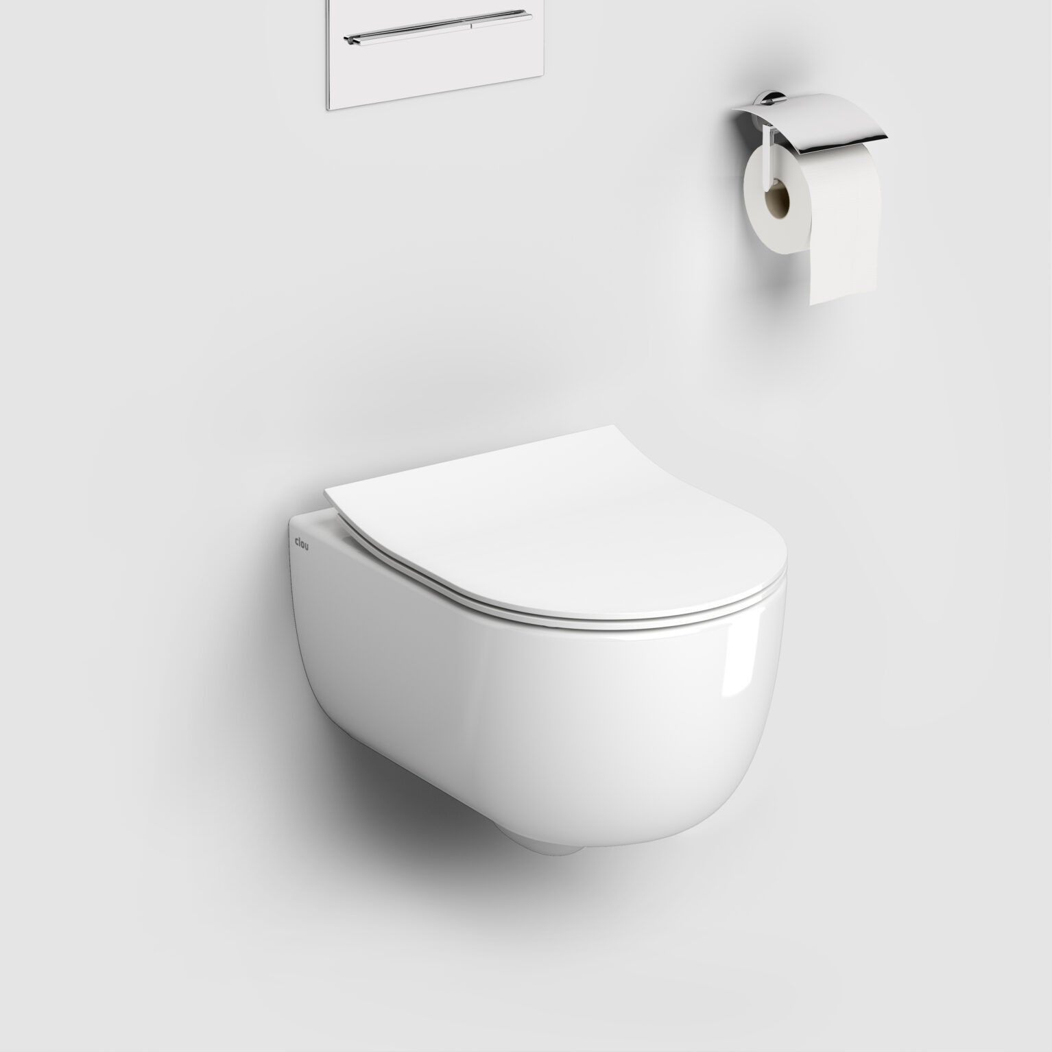 toilet-wand-randloos-glanzend-wit-keramiek-badkamer-luxe-sanitair-Hammock-clou-CL040108101-49-cm-bevestiging-inbegrepen-dunne-zitting-deksel-soft-close-quick-release-one-pack