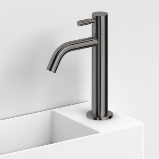 fontein-wastafel-wit-toilet-badkamer-luxe-sanitair-clou-Freddo-9-fonteinkraan-koudwaterkraan-kraan-gunmetal-geborsteld-PVD-CL060300184L